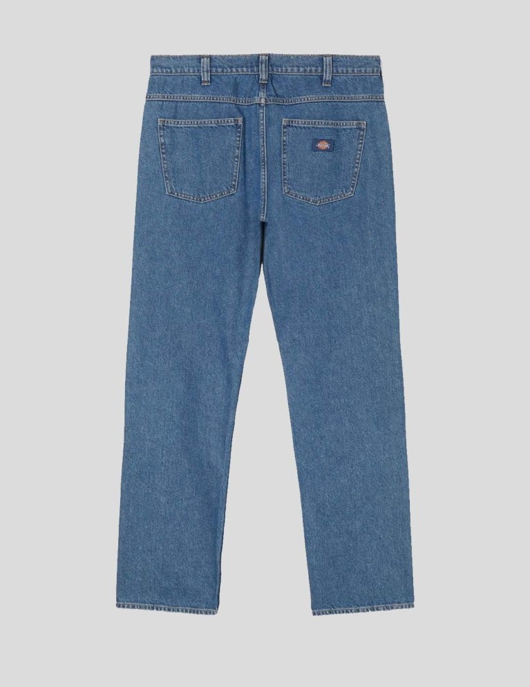 Pantalon DICKIES houston denim pant classic blue